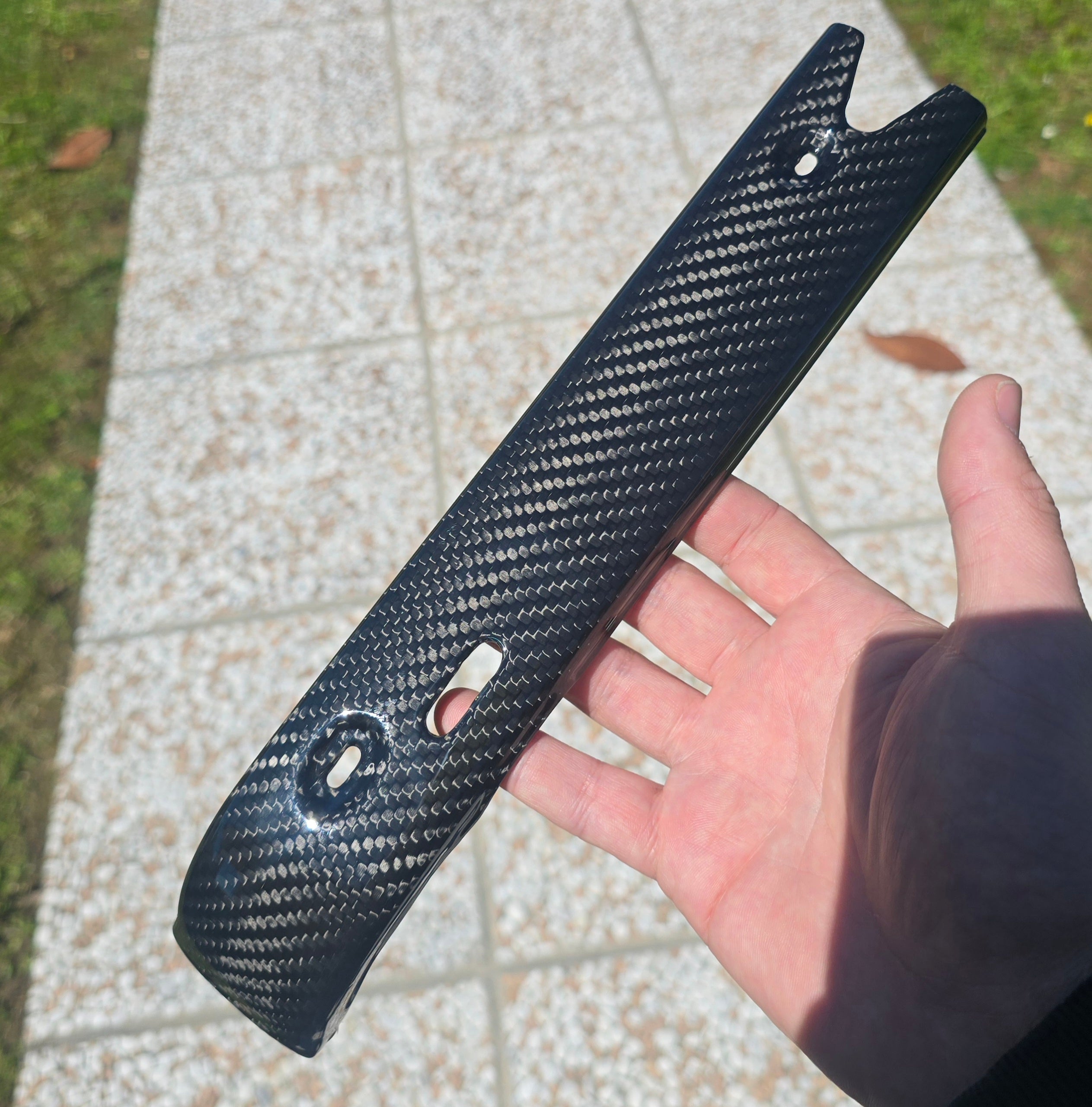 Docetta Piaggio Ciao in carbonio twill