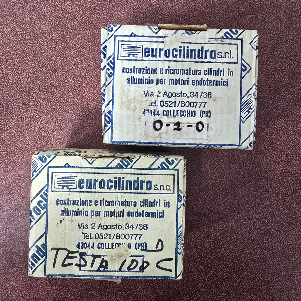 Rarissimo kit testa + cilindro eurocilindro per piaggio ciao si bravo d41 sp12 twinspark
