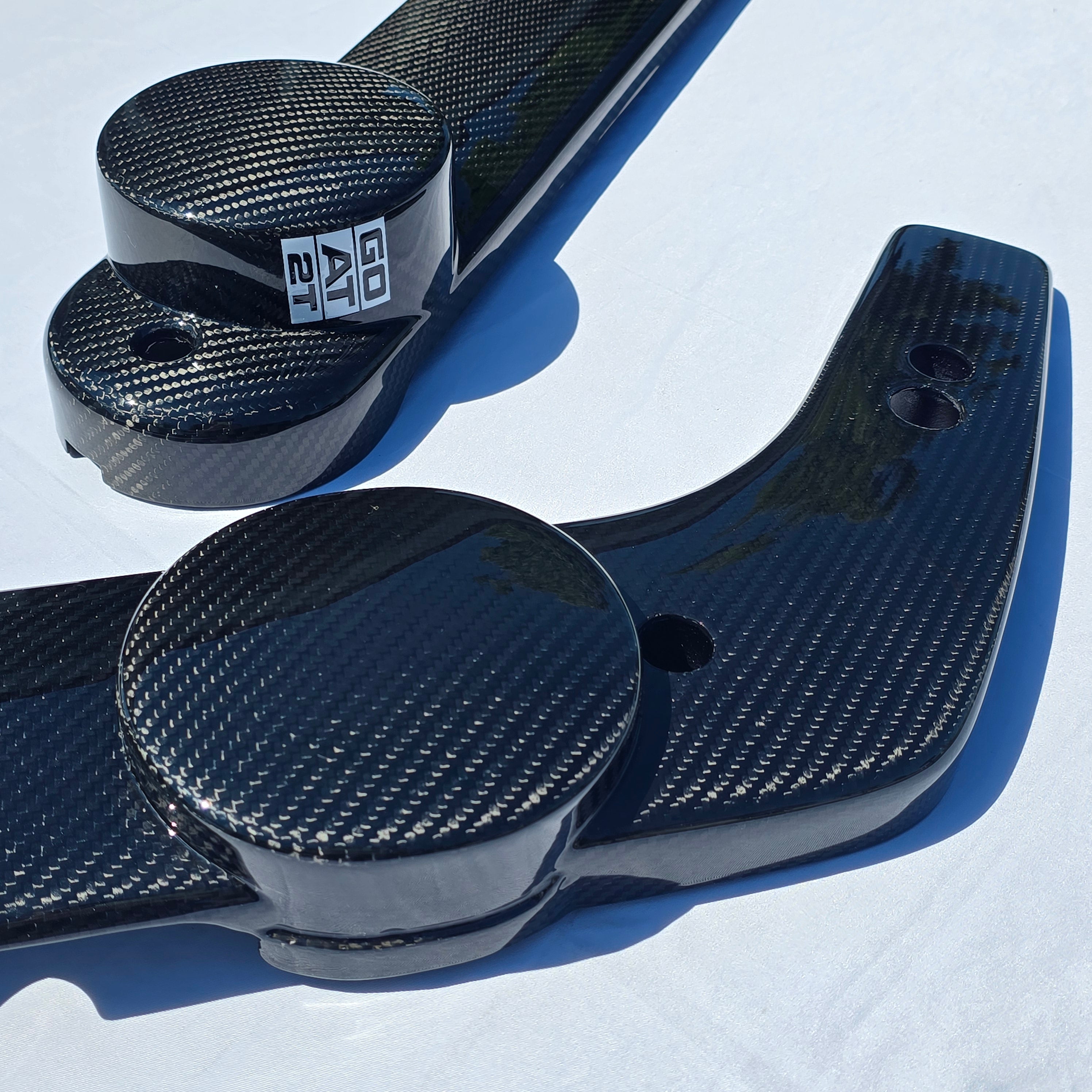 Kit fianchetti e pedana in carbonio Twill – Piaggio Ciao