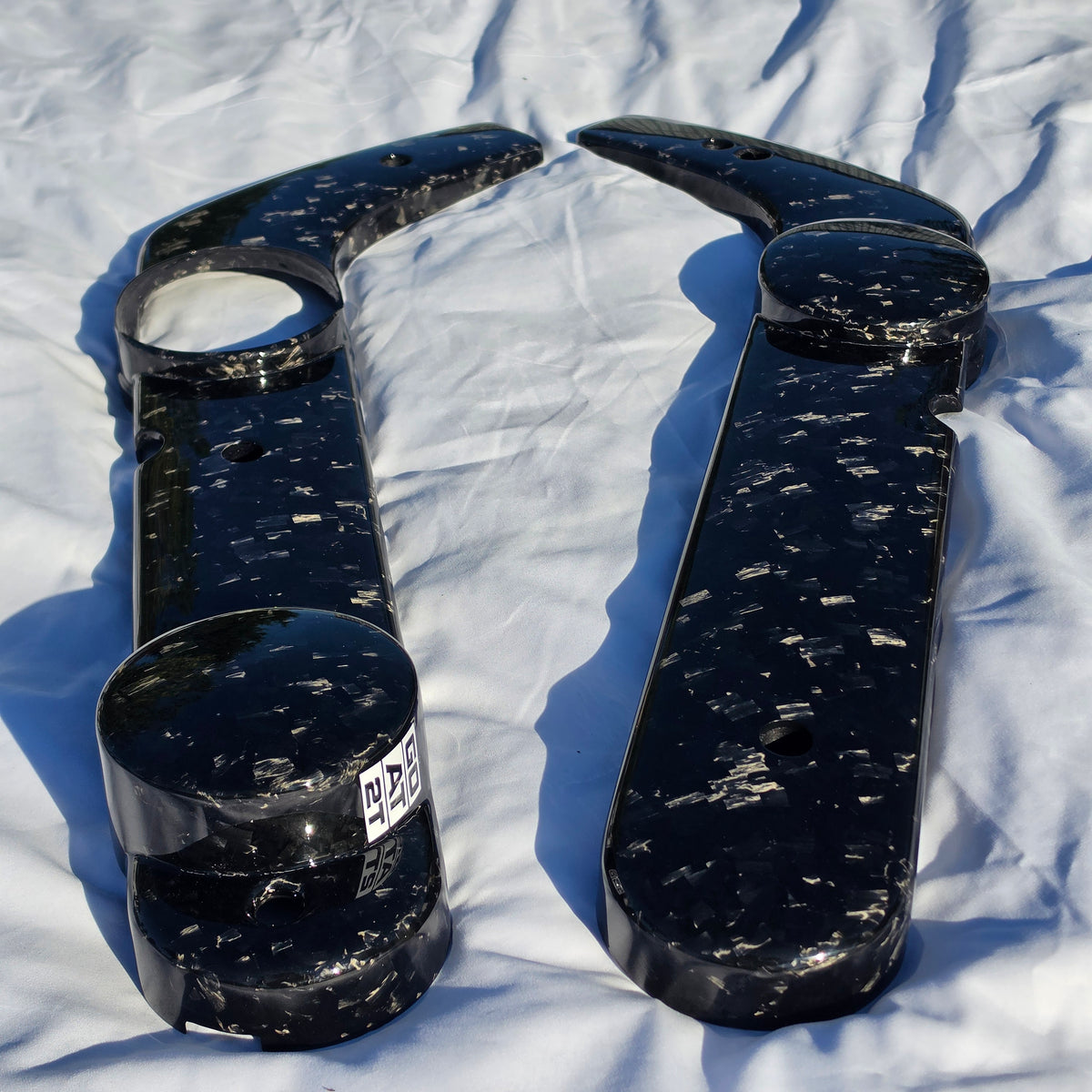Coppia fianchetti a variatore in carbonio Forgiato per PIAGGIO CIAO P PX