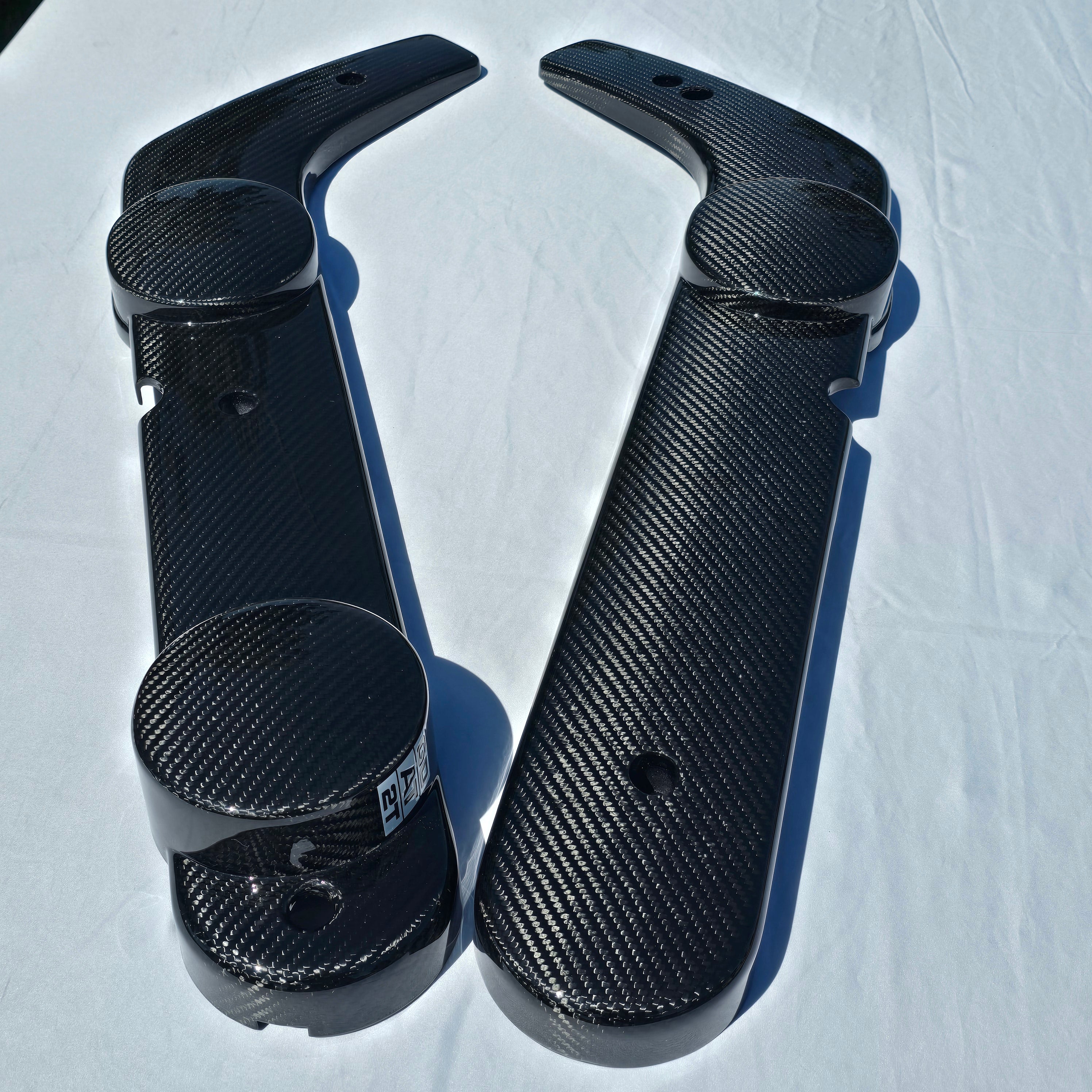 Kit fianchetti e pedana in carbonio Twill – Piaggio Ciao