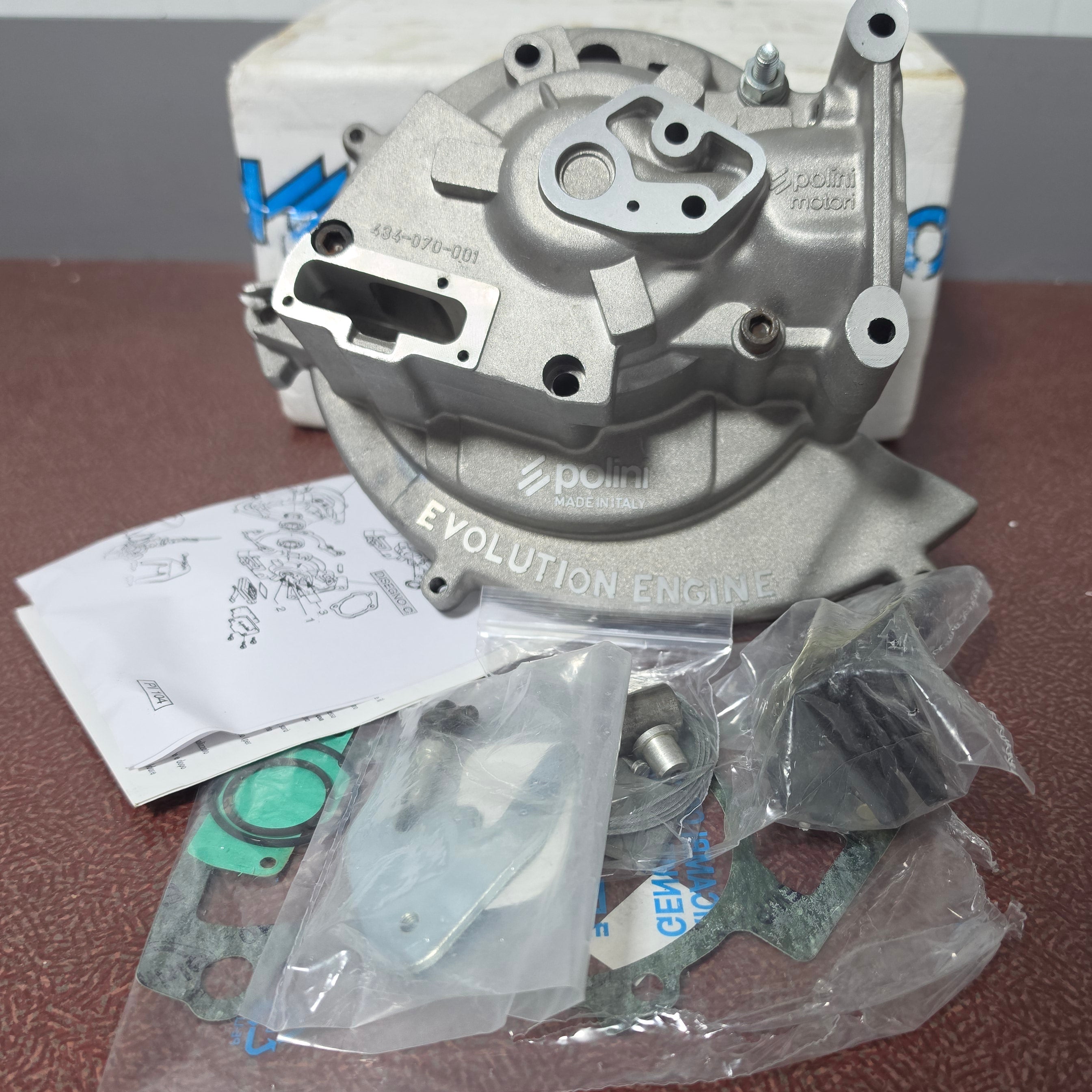 Carter Polini Evolution per piaggio ciao si bravo